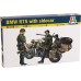 BMW R75 with sidecar - 1/35 SCALE - ITALERI 0315